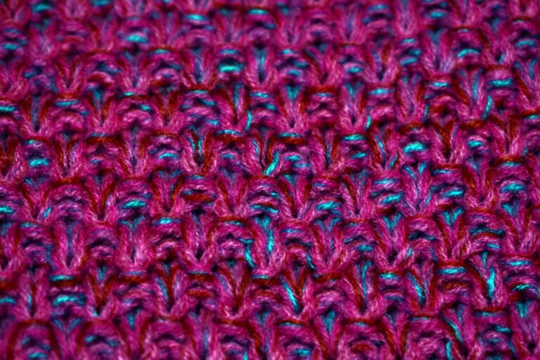 Synthetic Fibre Close Up